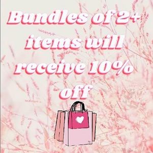 Make sure to bundle!!💕